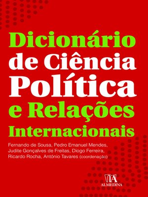 cover image of Dicionário de Ciência Política e Relações Internacionais